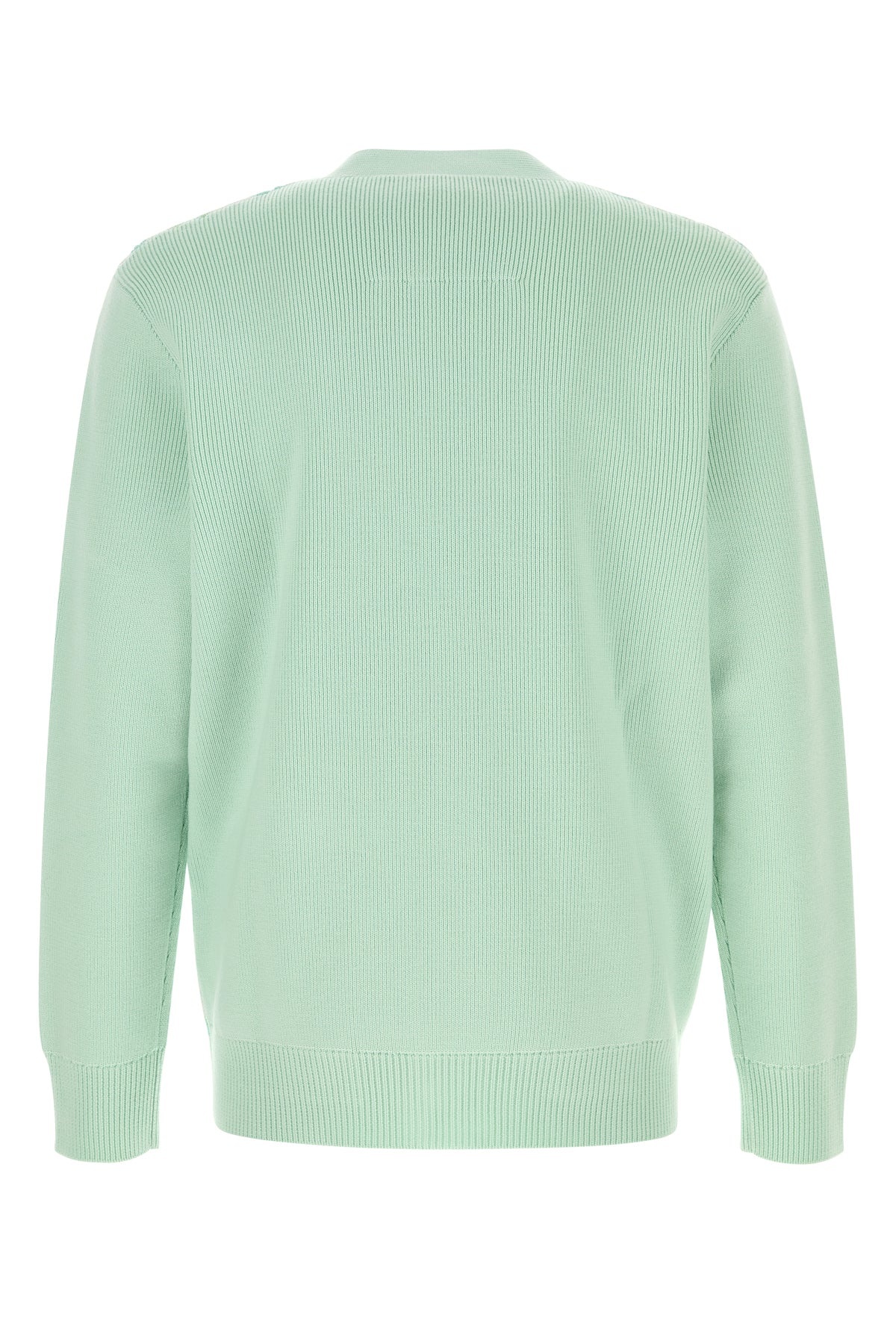 Pastel green wool blend cardigan - 2