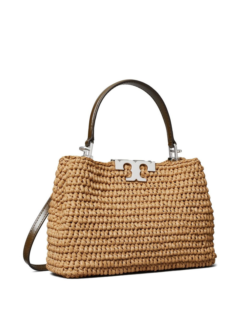 Eleanor raffia satchel 4