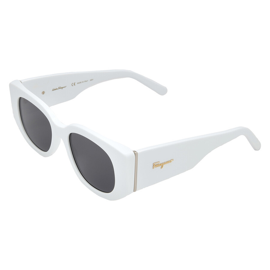 Ferragamo Grey Cat Eye Ladies Sunglasses SF1053S 101 52 - 4