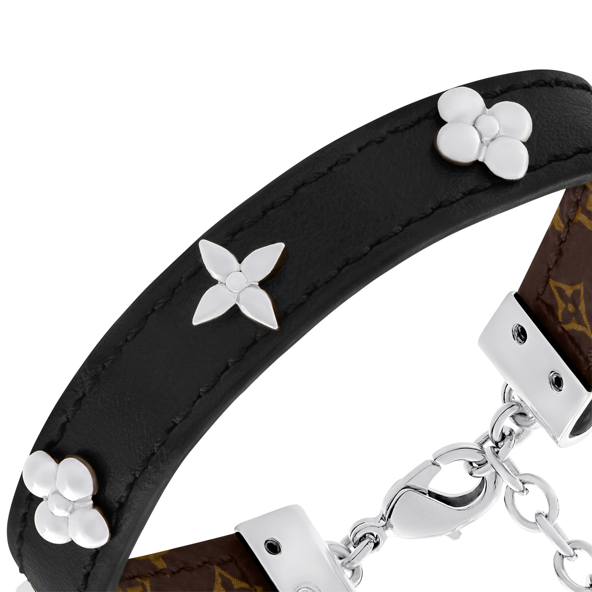 Fleurs Rivets Bracelet - 3