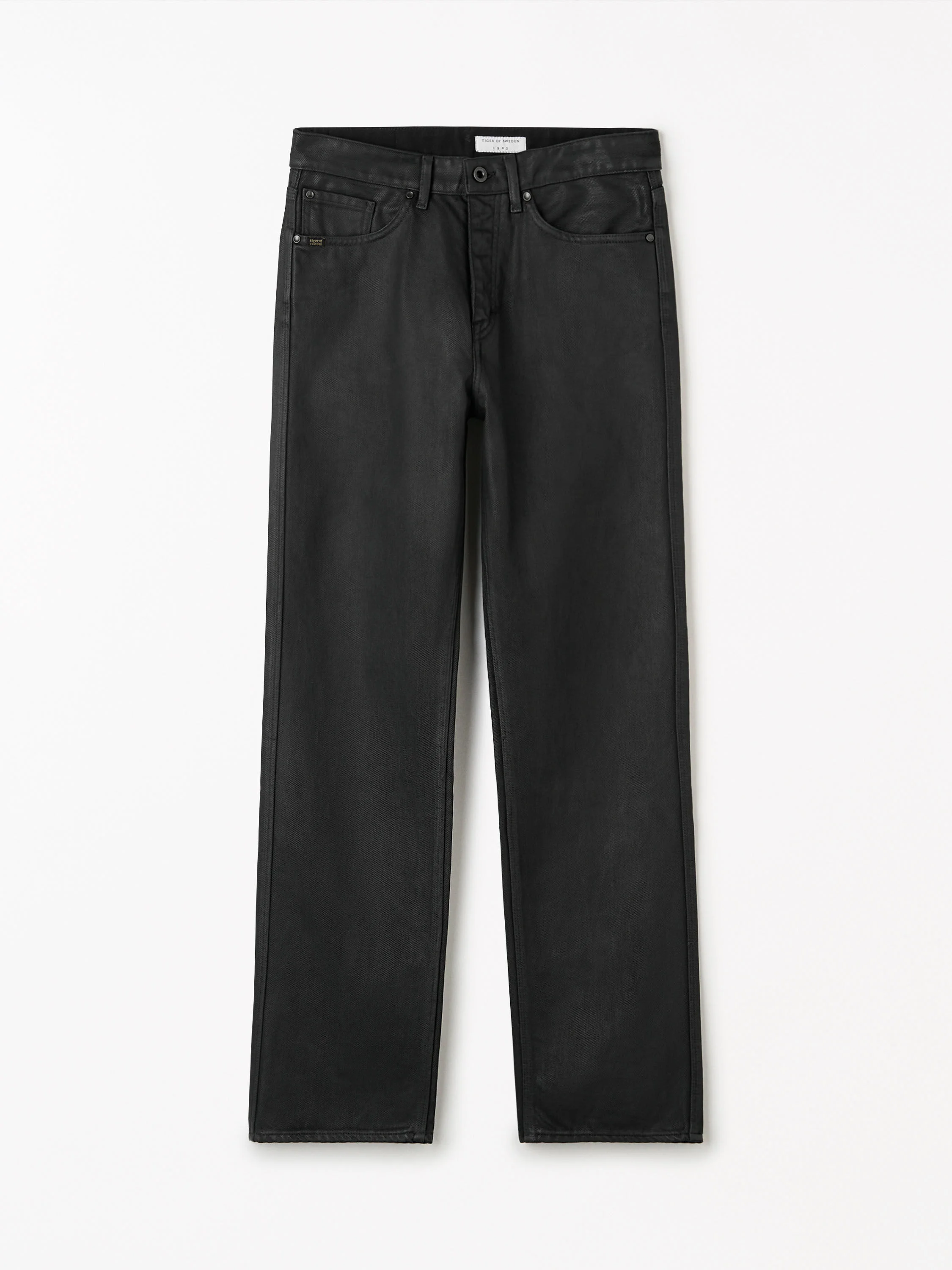 Alec Coated Denim Jeans - 1