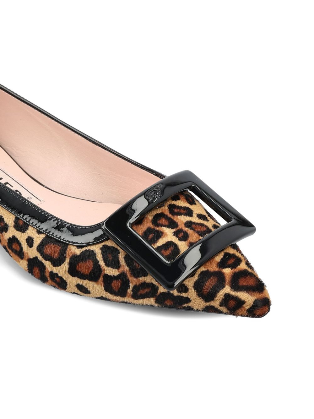 leopard-print ballet flats - 4