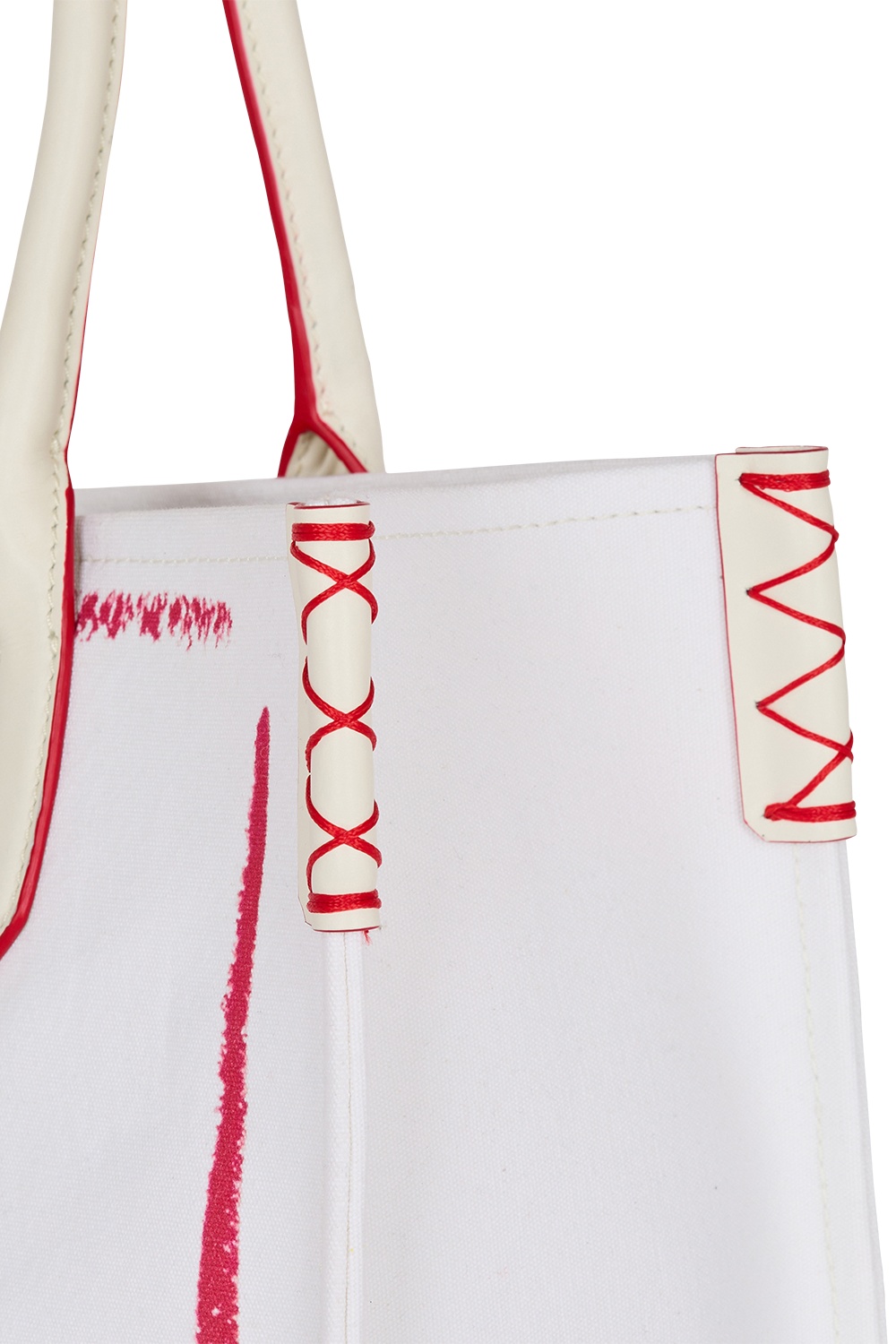【Balmain】B-ARMY SHOPPER 36-LIPSTICK CANVAS◆EN0FF993TLIC Balmain B-Army Shopper - Lipstick Canvas | REVERSIBLE
