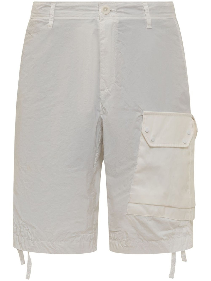 faded-effect shorts 1