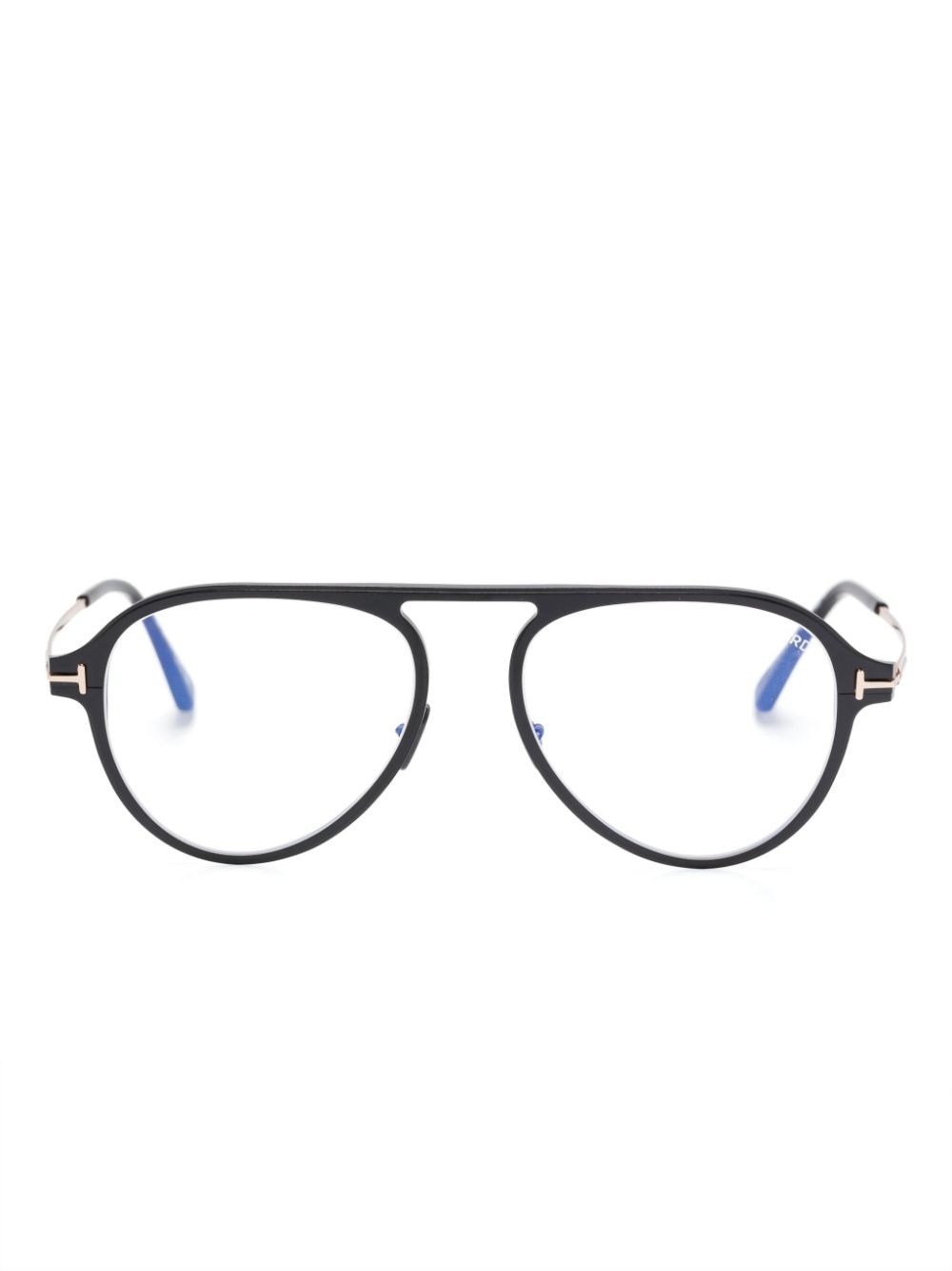 pilot-frame glasses - 1