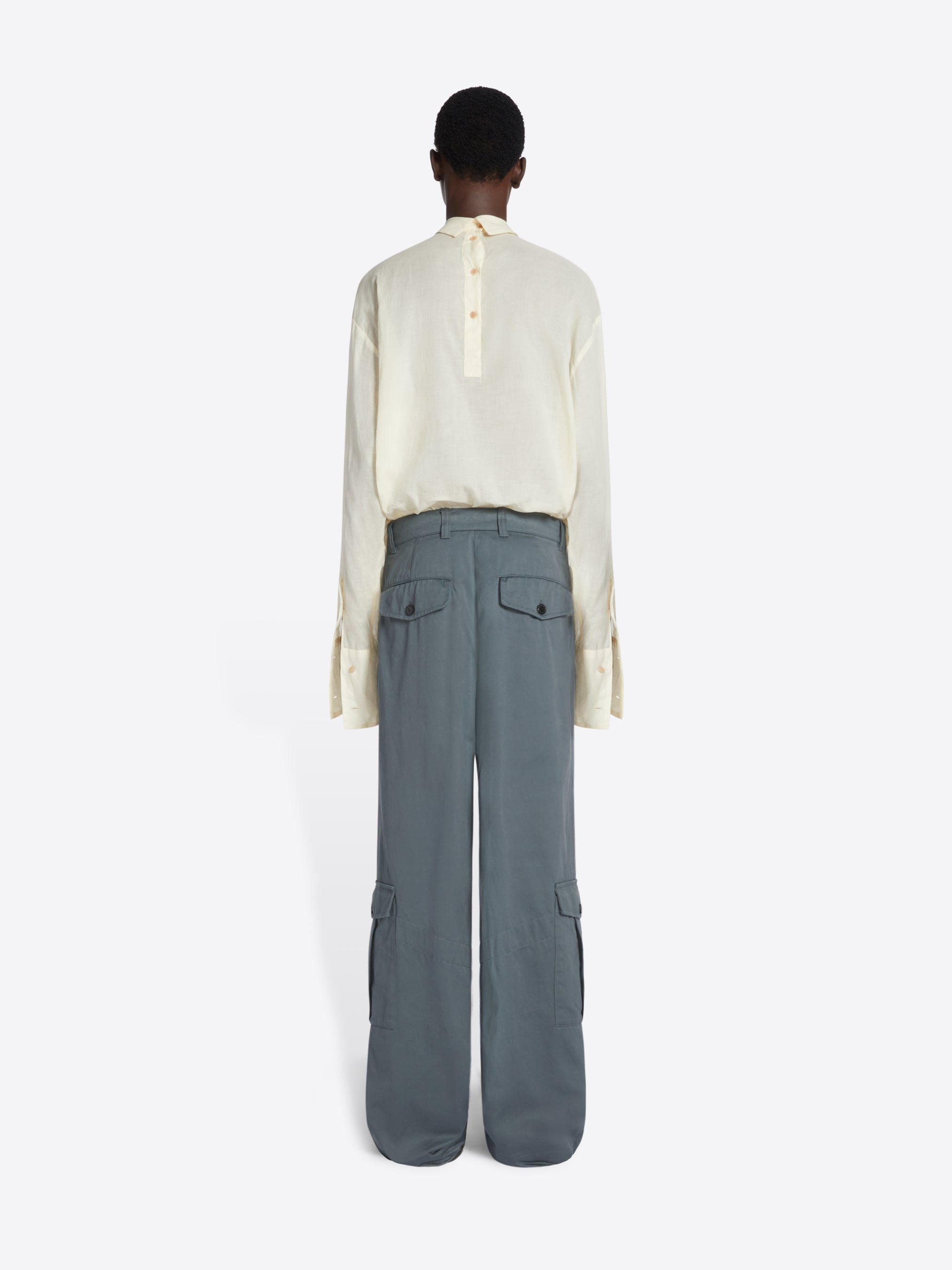 LOOSE COTTON PANTS - 4