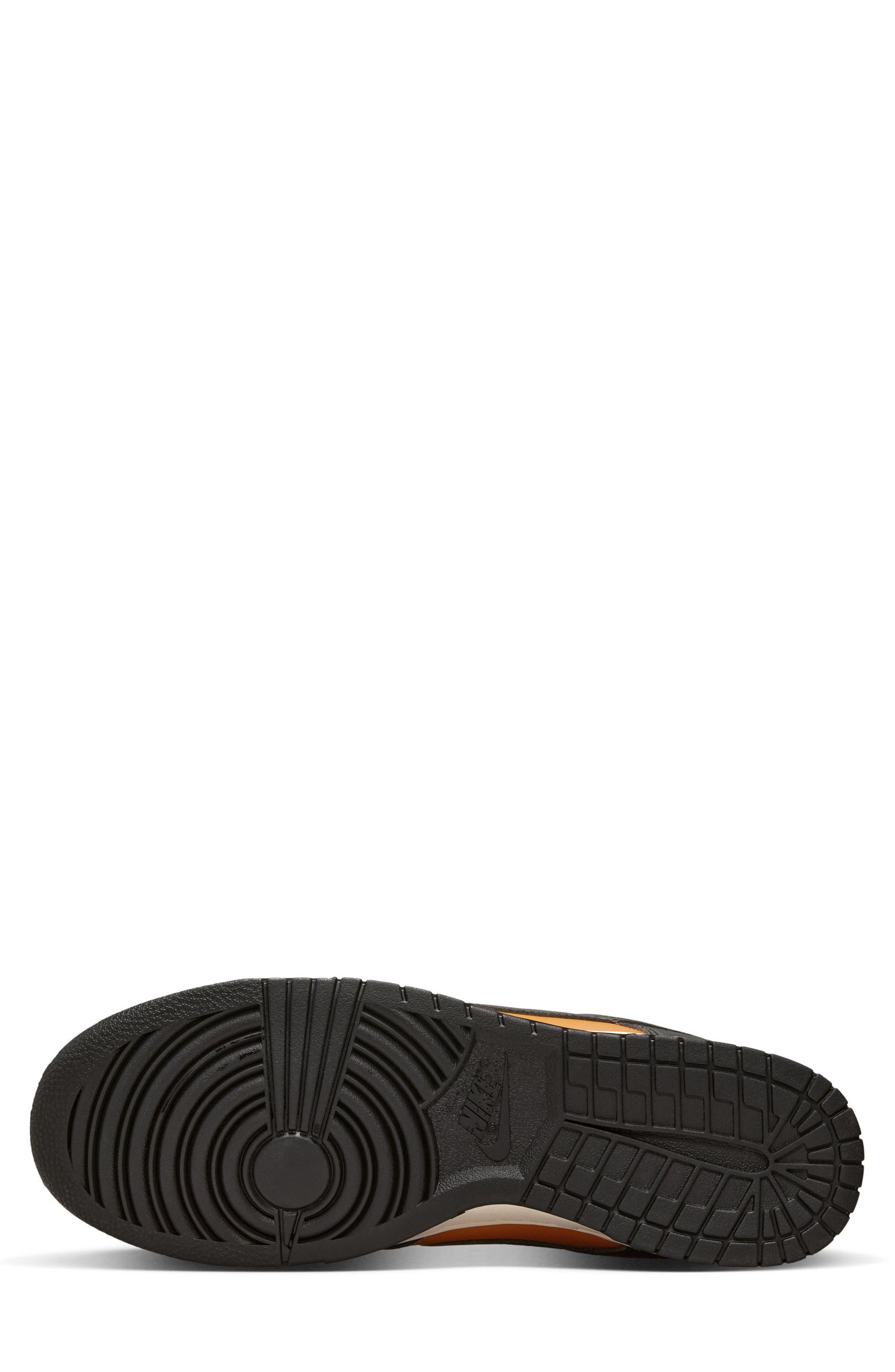 Nike Dunk Low Retro Basketball Sneaker in Desert Ochre/Black at Nordstrom - 4