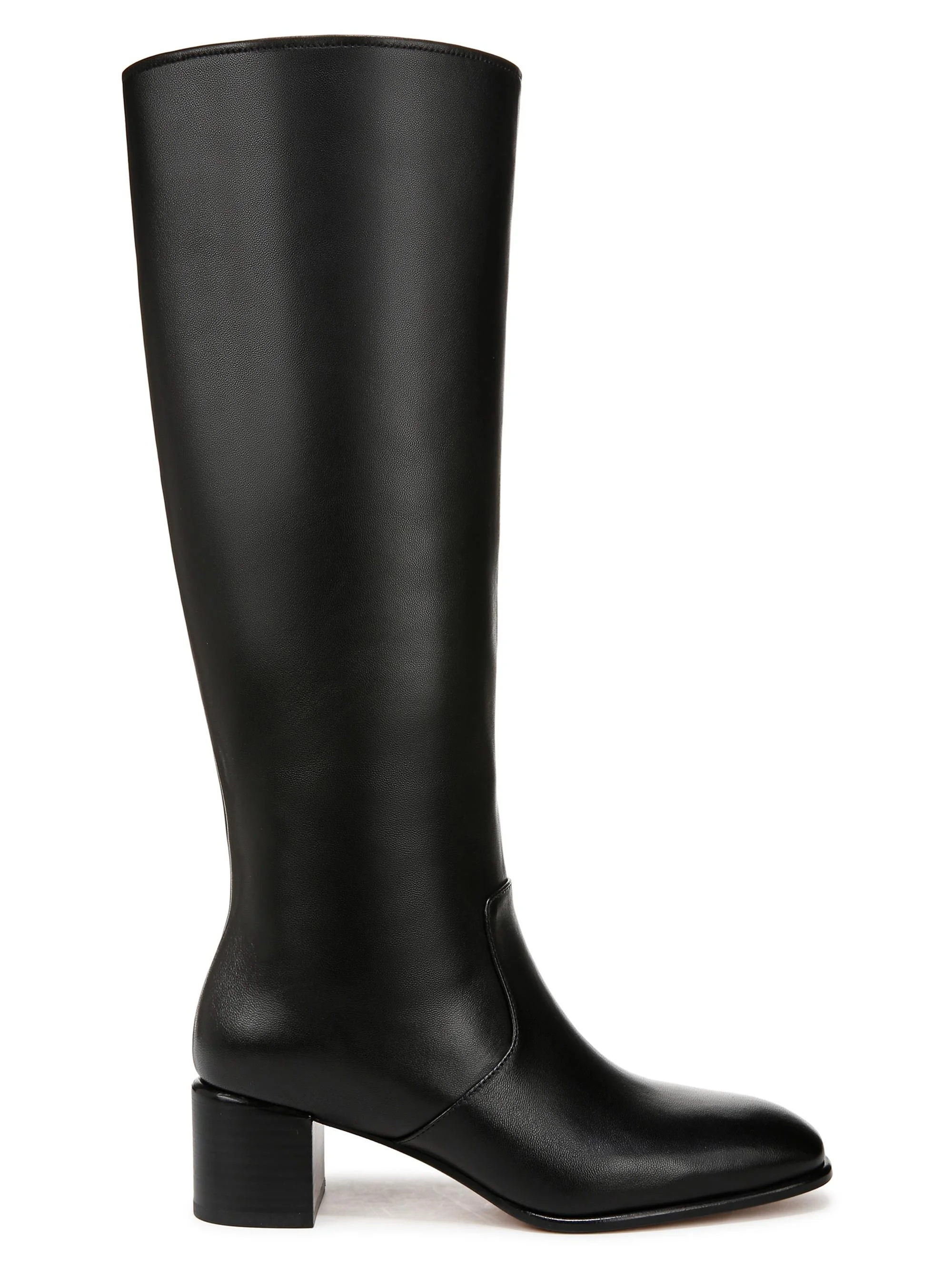 Women's Arabel Leather Knee-High Boots - Black - 1