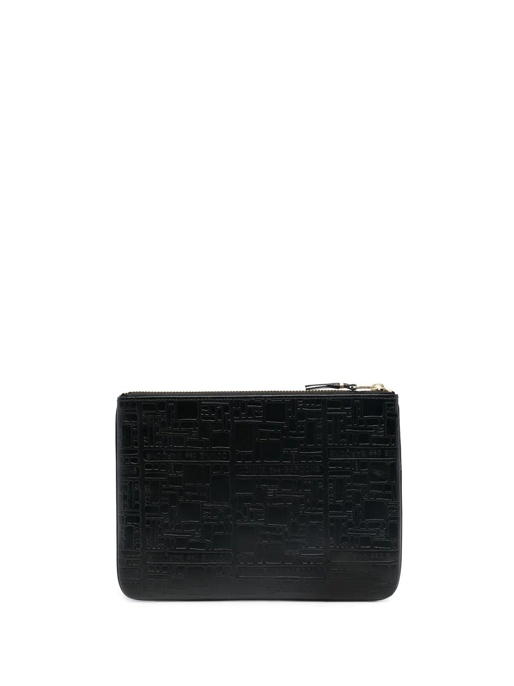 embossed-logo pouch - 2