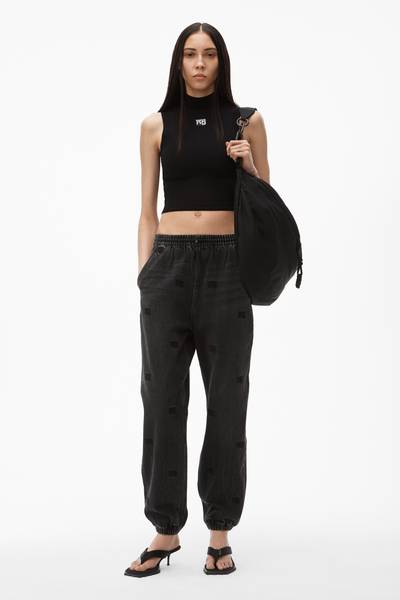 Alexander Wang LOGO EMBROIDERED JOGGER outlook