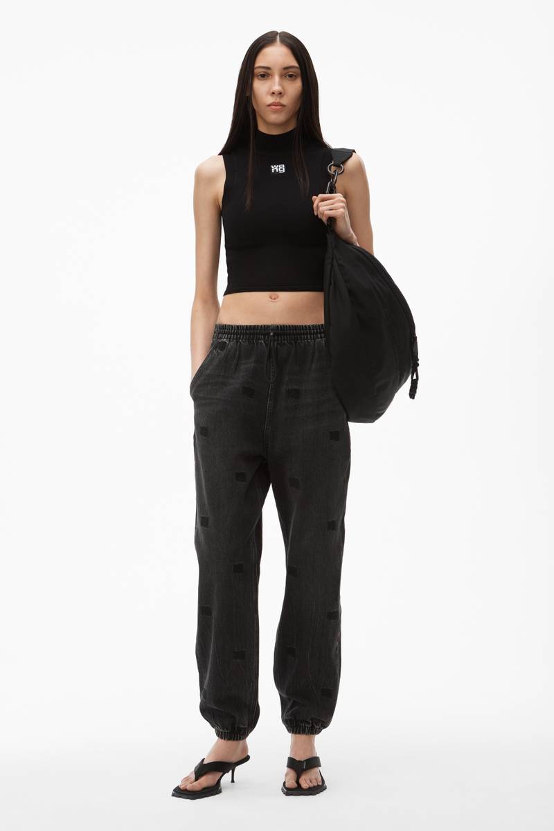 Alexander Wang LOGO EMBROIDERED JOGGER outlook