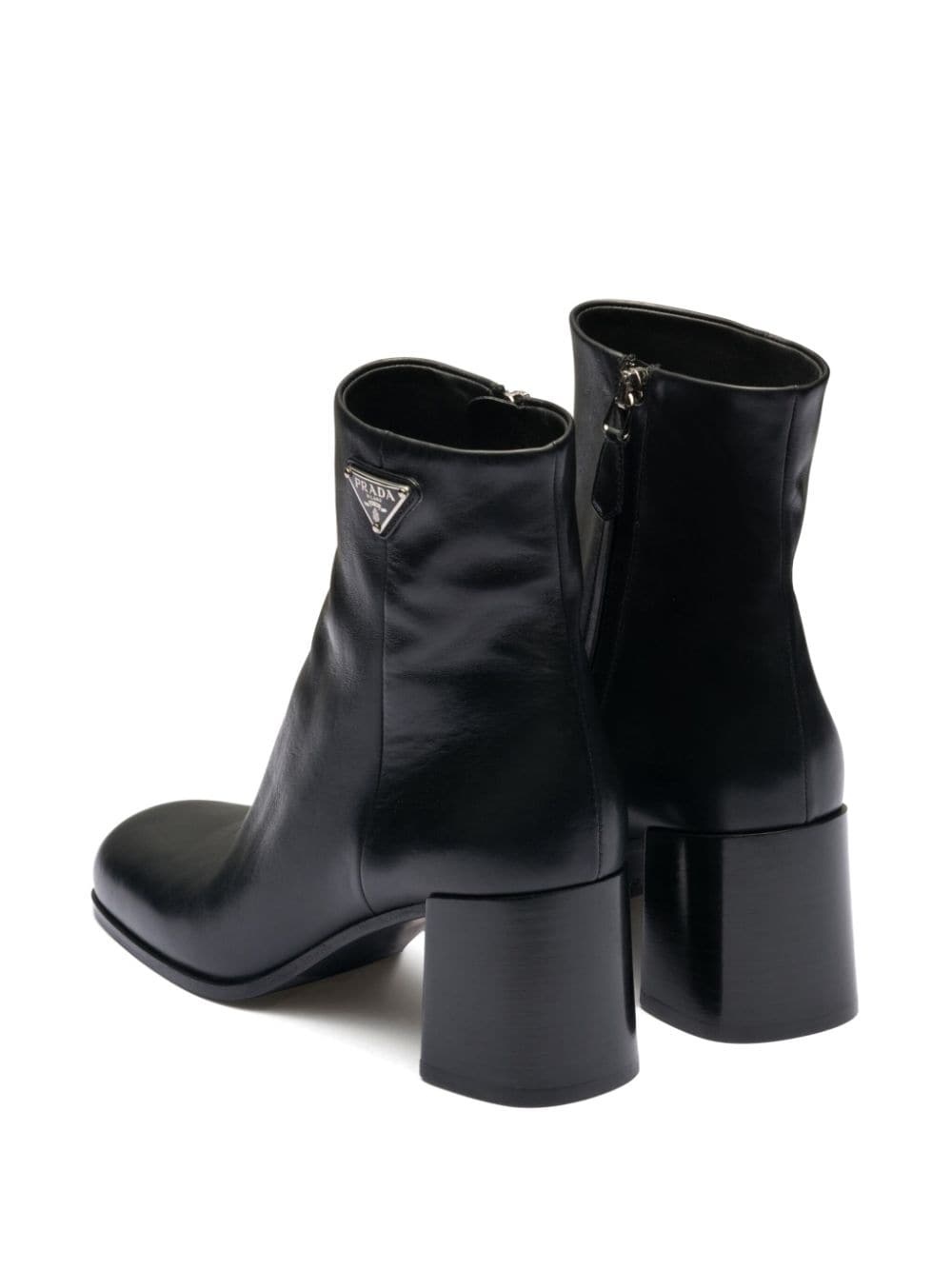 logo plaque 65mm ankle boots - 3