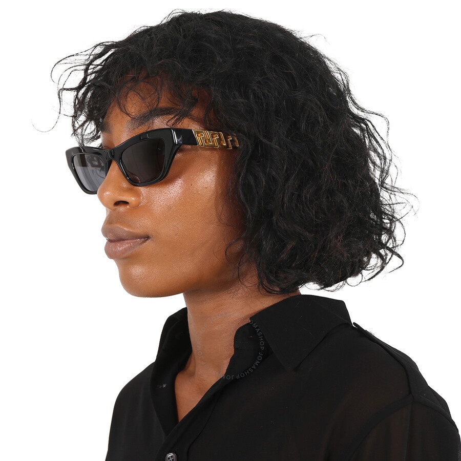 Versace Dark Gray Cat Eye Ladies Sunglasses VE4419 GB1/87 52 - 2