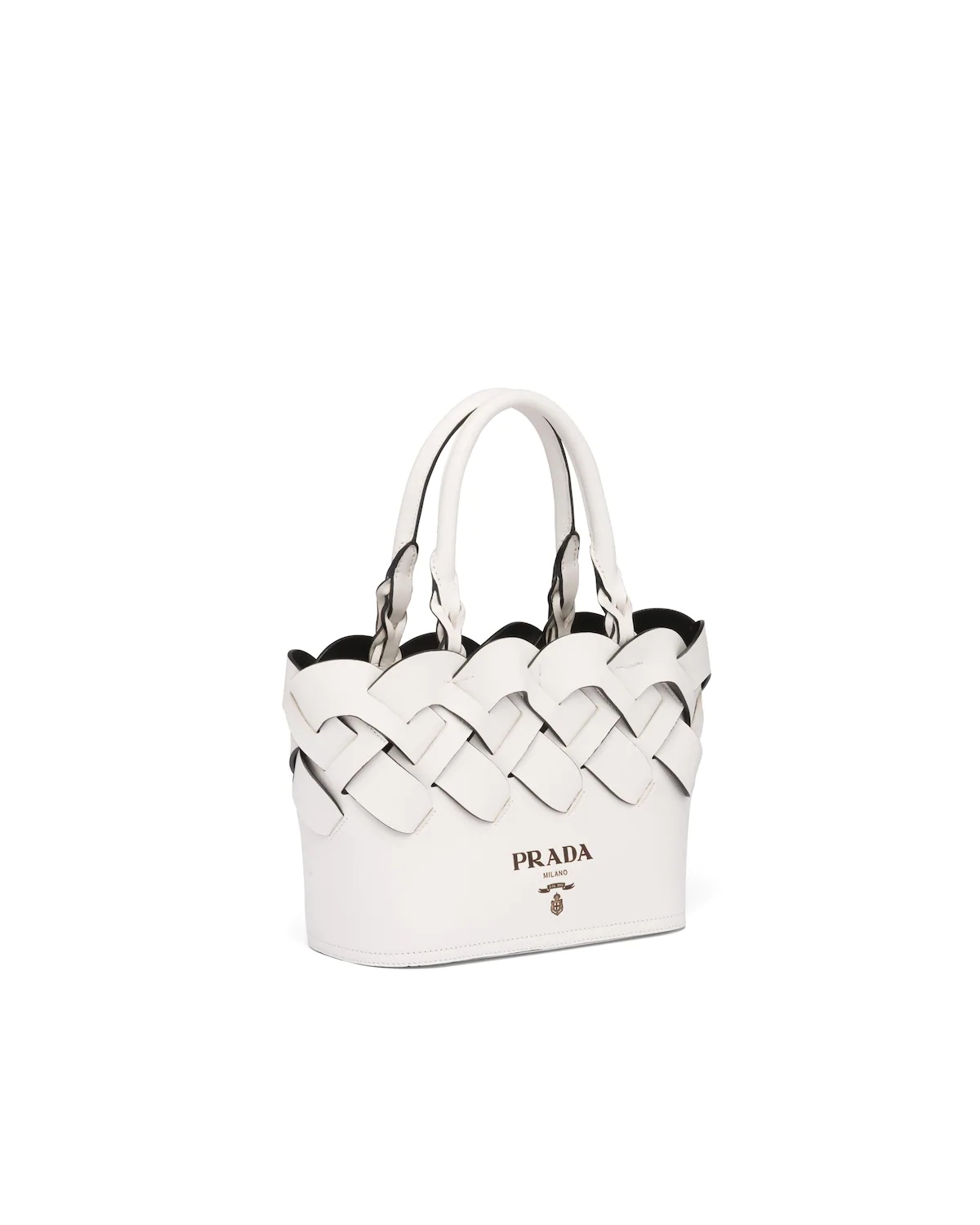 Leather Prada Tress Tote - 3