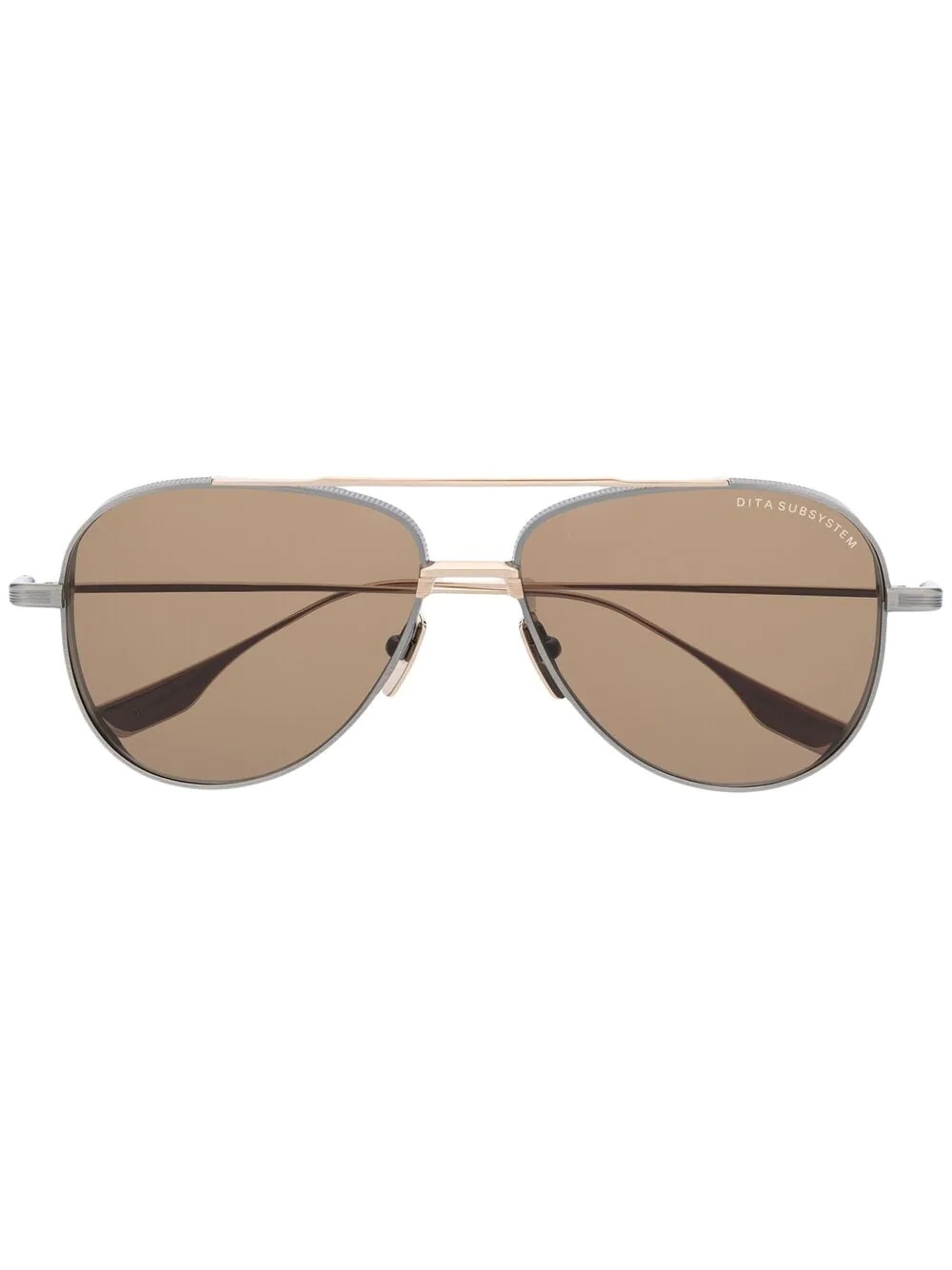 Subsystem aviator-frame sunglasses - 1