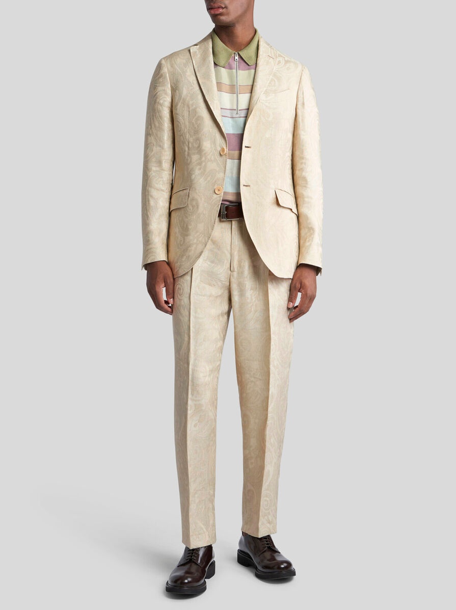 PAISLEY JACQUARD BLAZER - 2