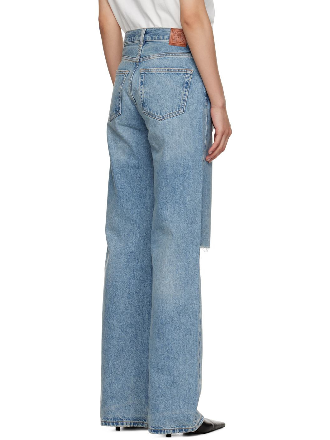Blue Hugh Jeans - 3