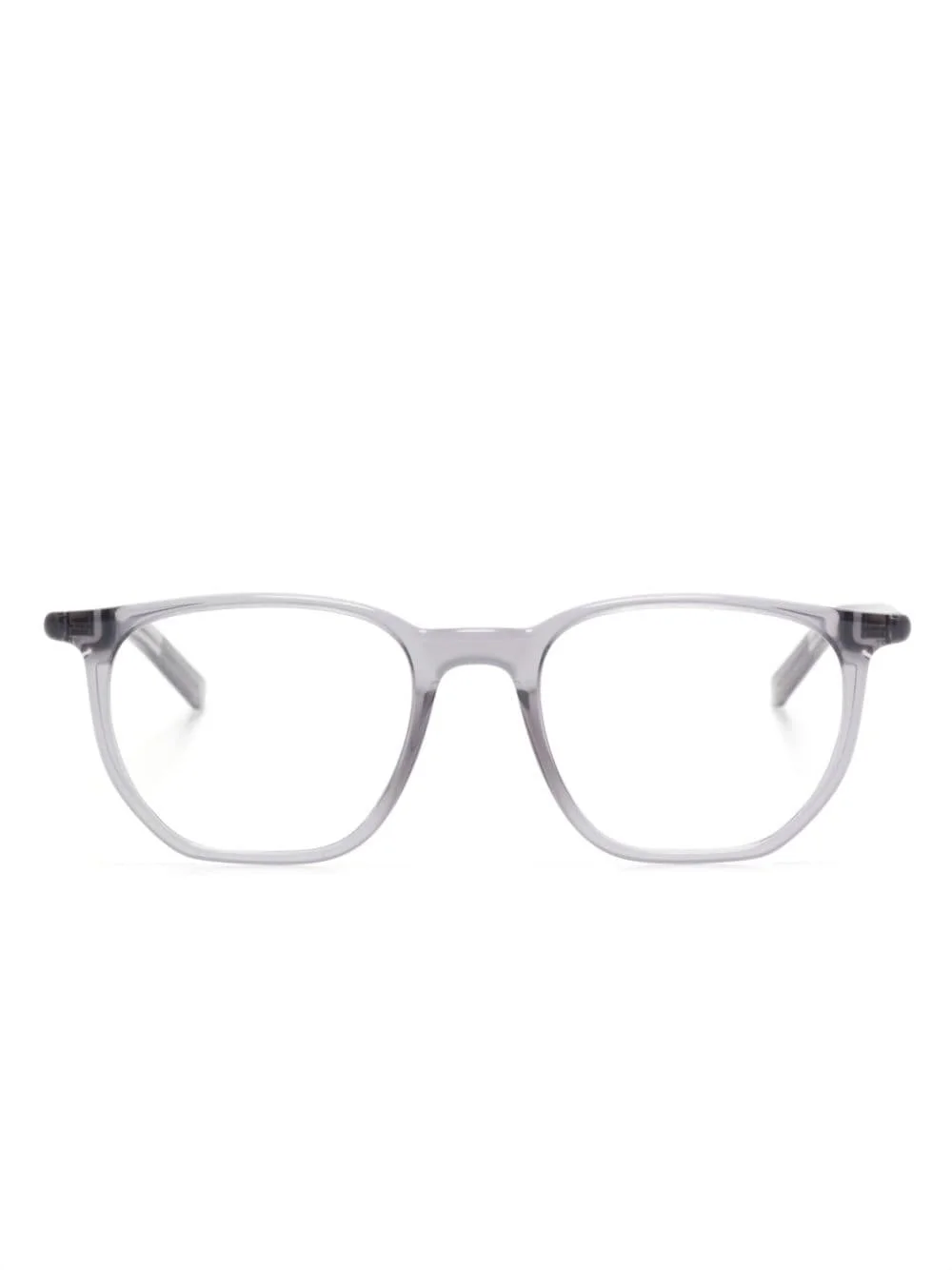 geometric-frame glasses - 1