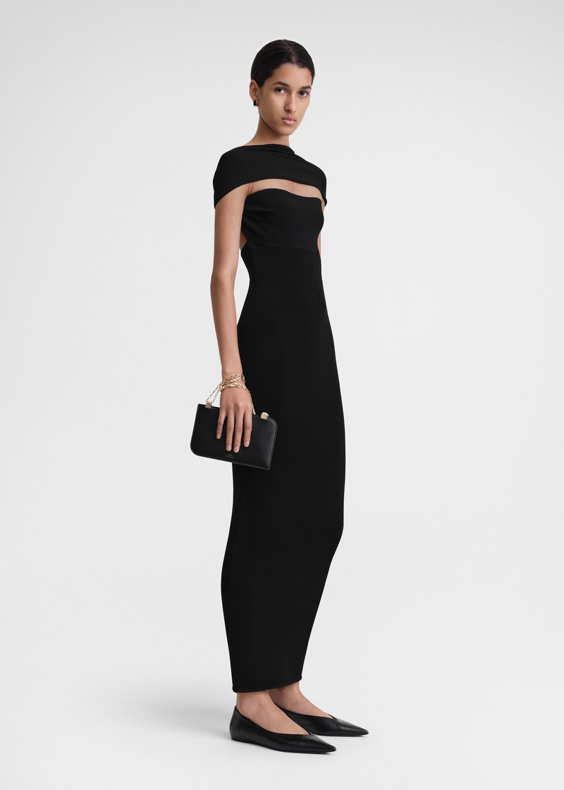 TOTEME Chain pouch black outlook