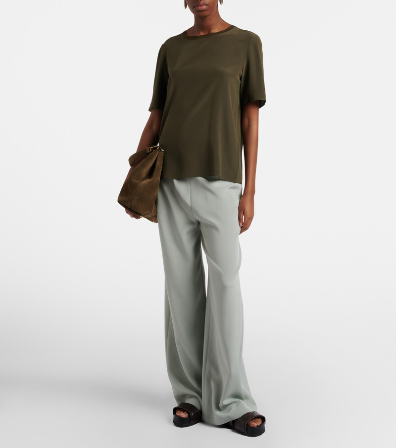 JOSEPH Rubin silk crêpe T-shirt outlook