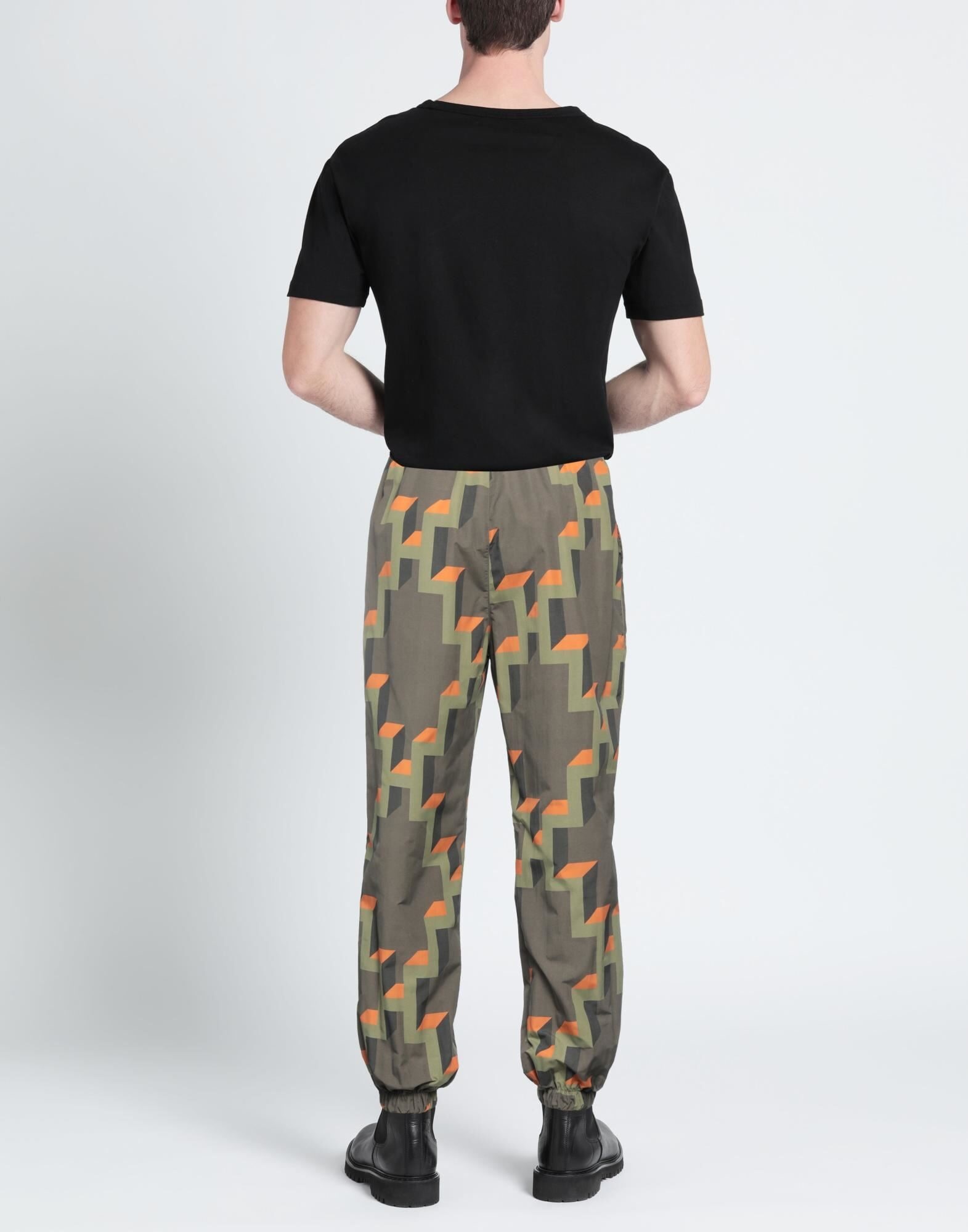 Military green Men's Casual Pants - 4