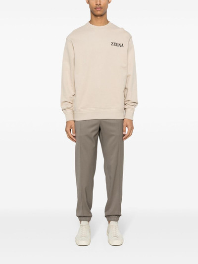 ZEGNA High Performance wool joggers outlook