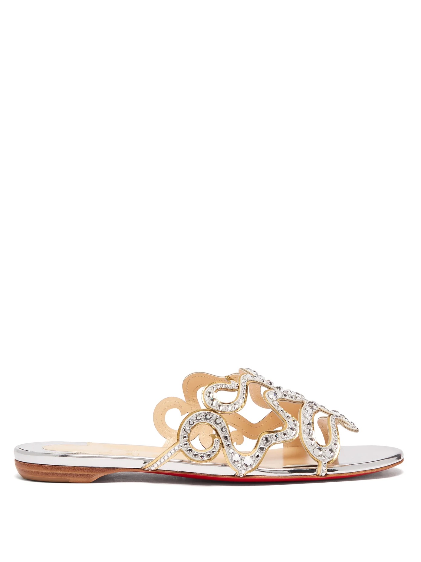 Octostrass crystal-embellished slides - 1