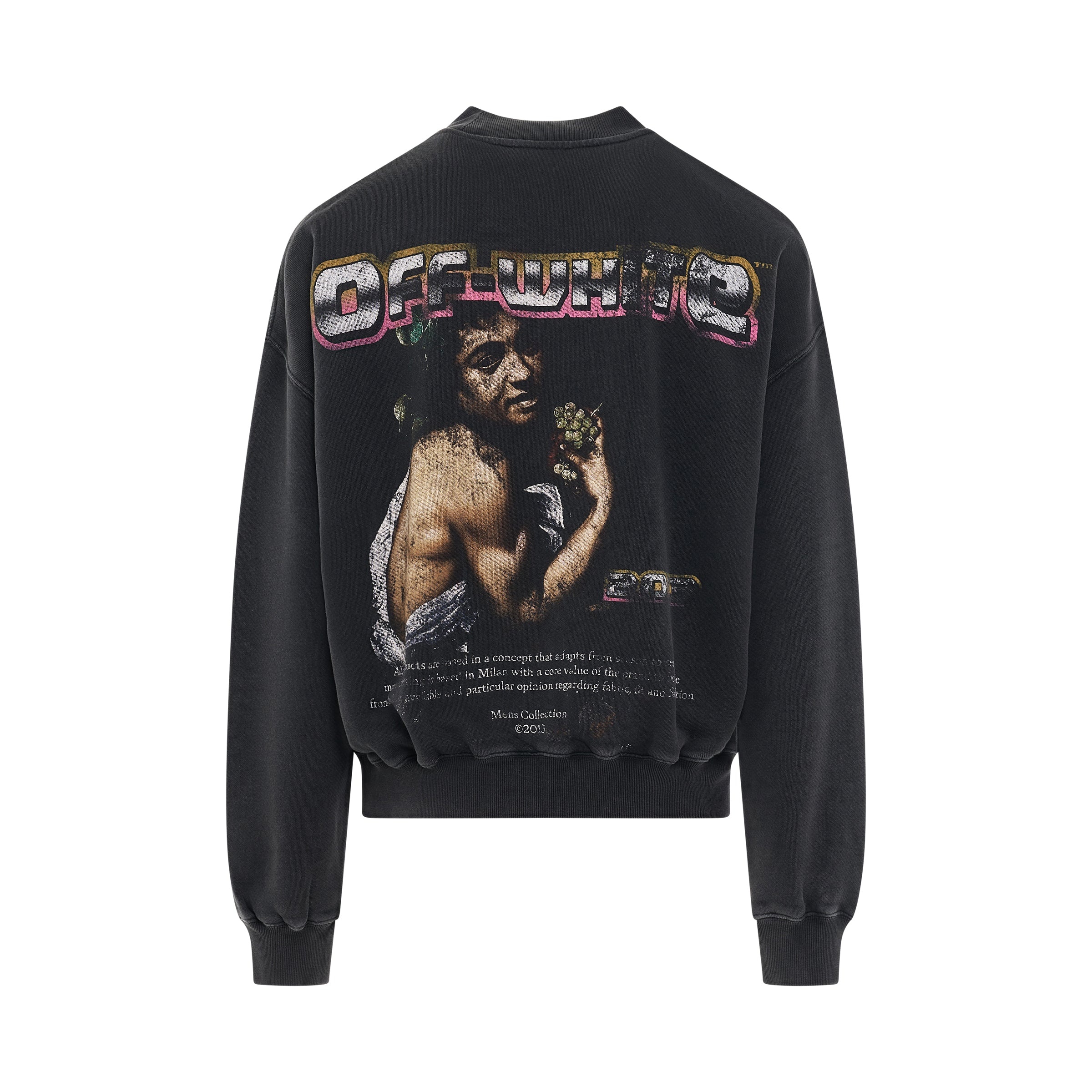 Digit Bacchus Oversize Sweatshirt in Black - 4