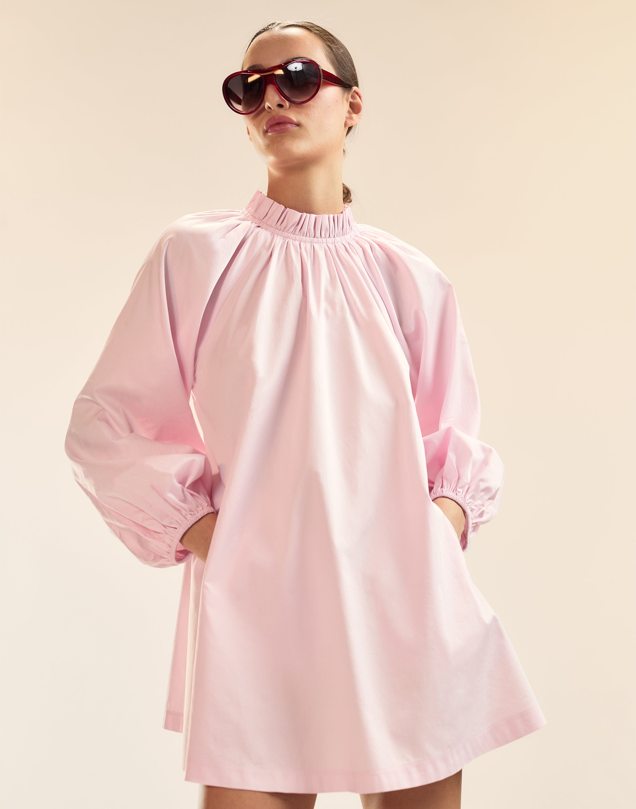 Macaron Mini Shift Dress - 7