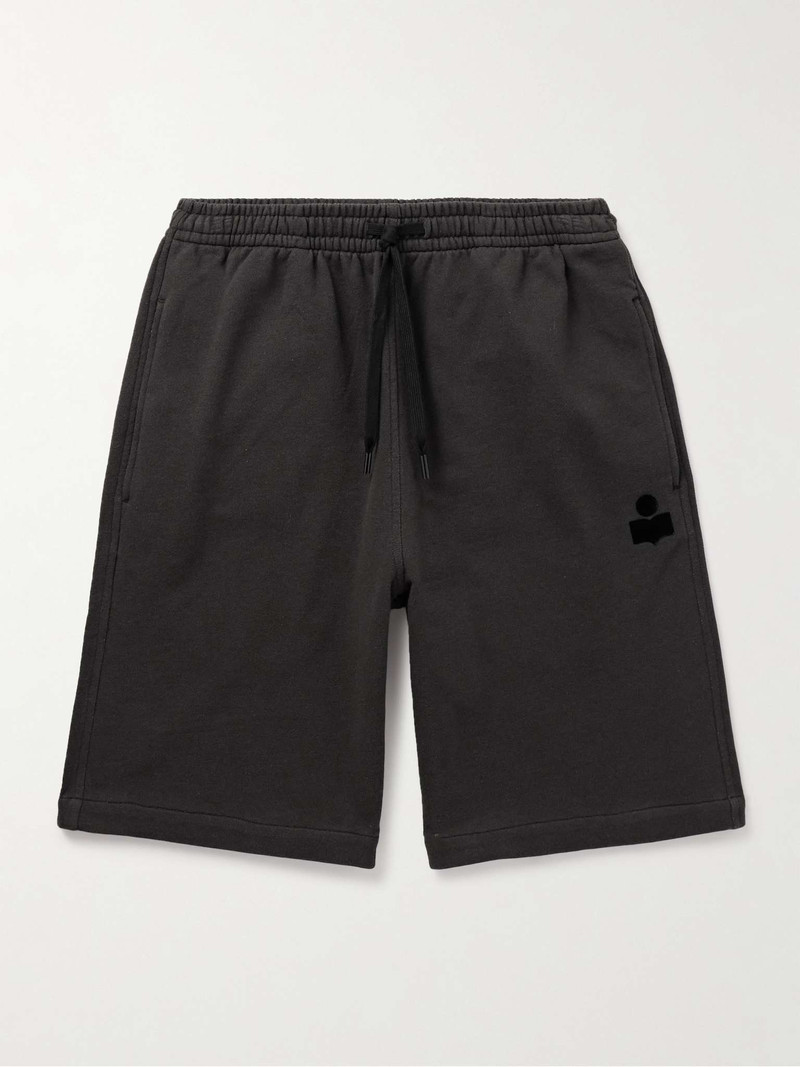 Mahelo Straight-Leg Cotton-Blend Jersey Drawstring Shorts - 1