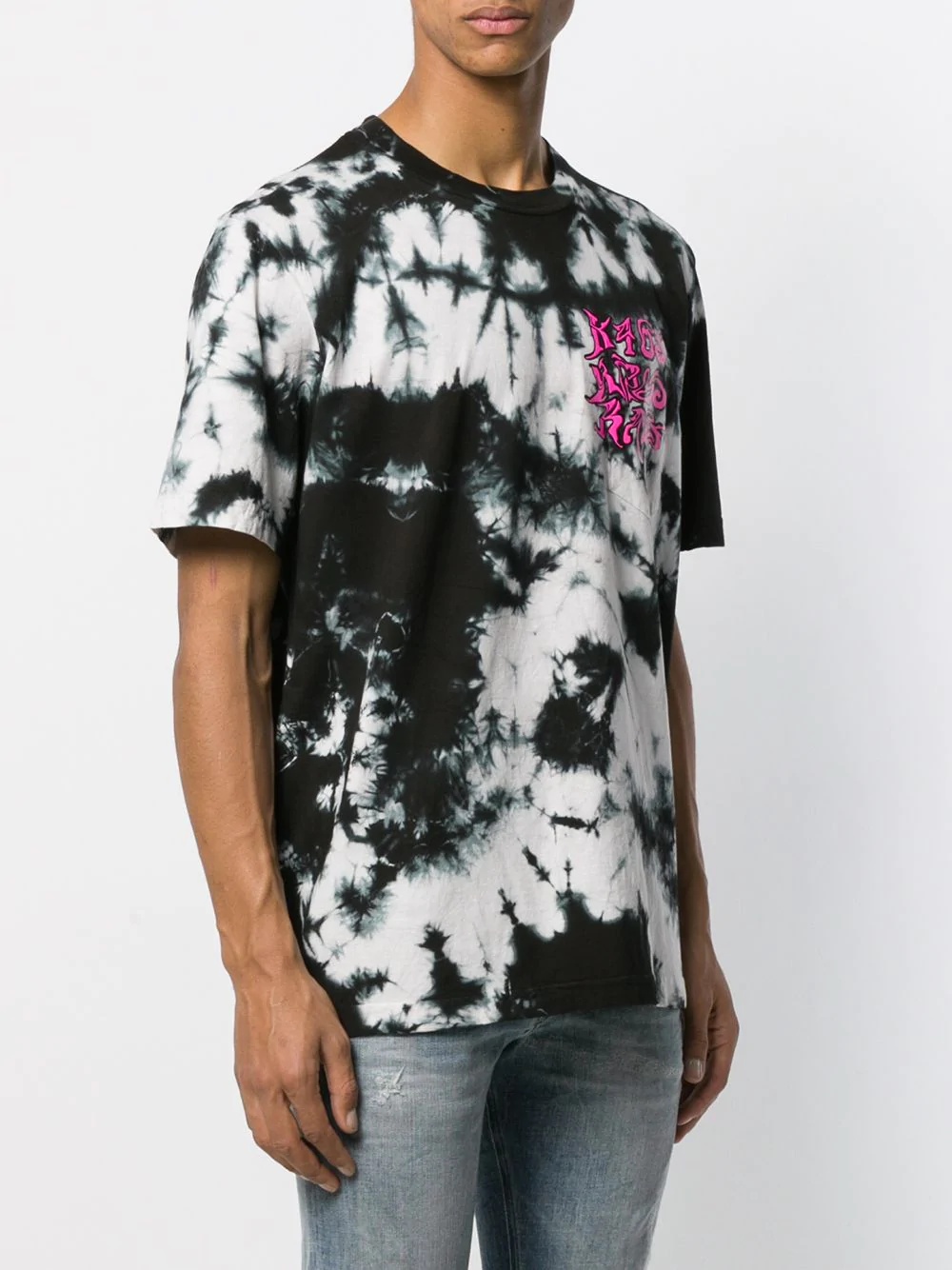 Kaos tie-dye print T-shirt - 3