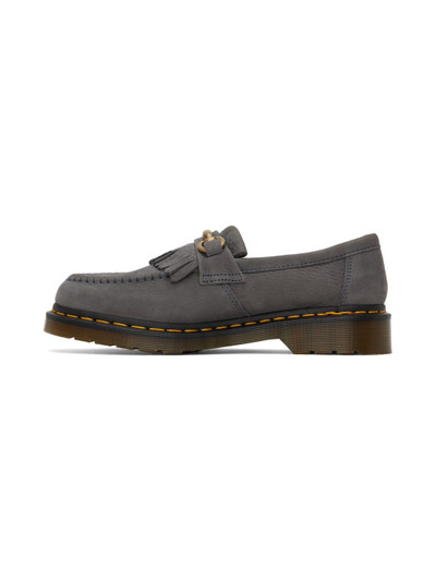 Dr. Martens Gray Adrian Snaffle Loafers outlook