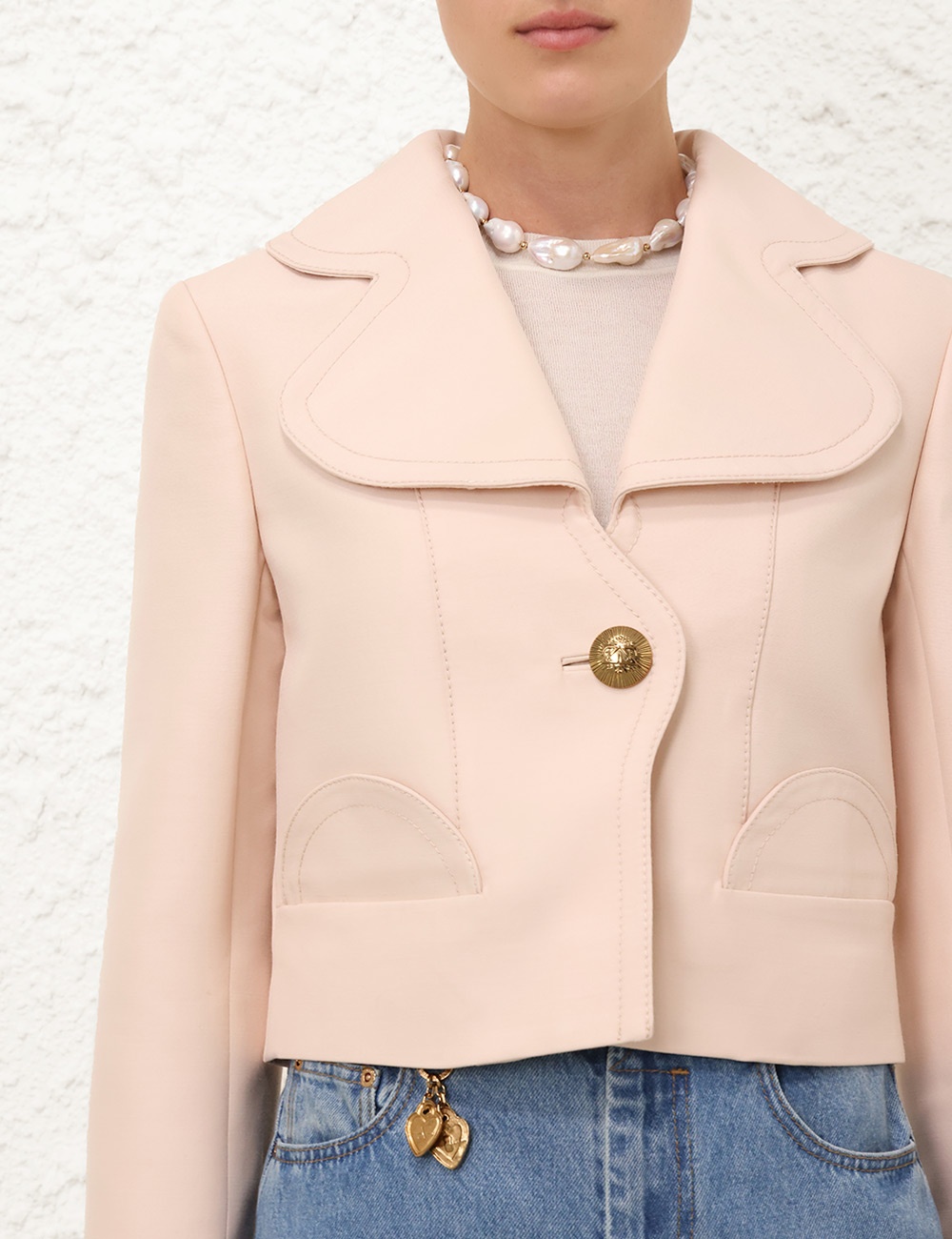 CRUSH FITTED JACKET - 5