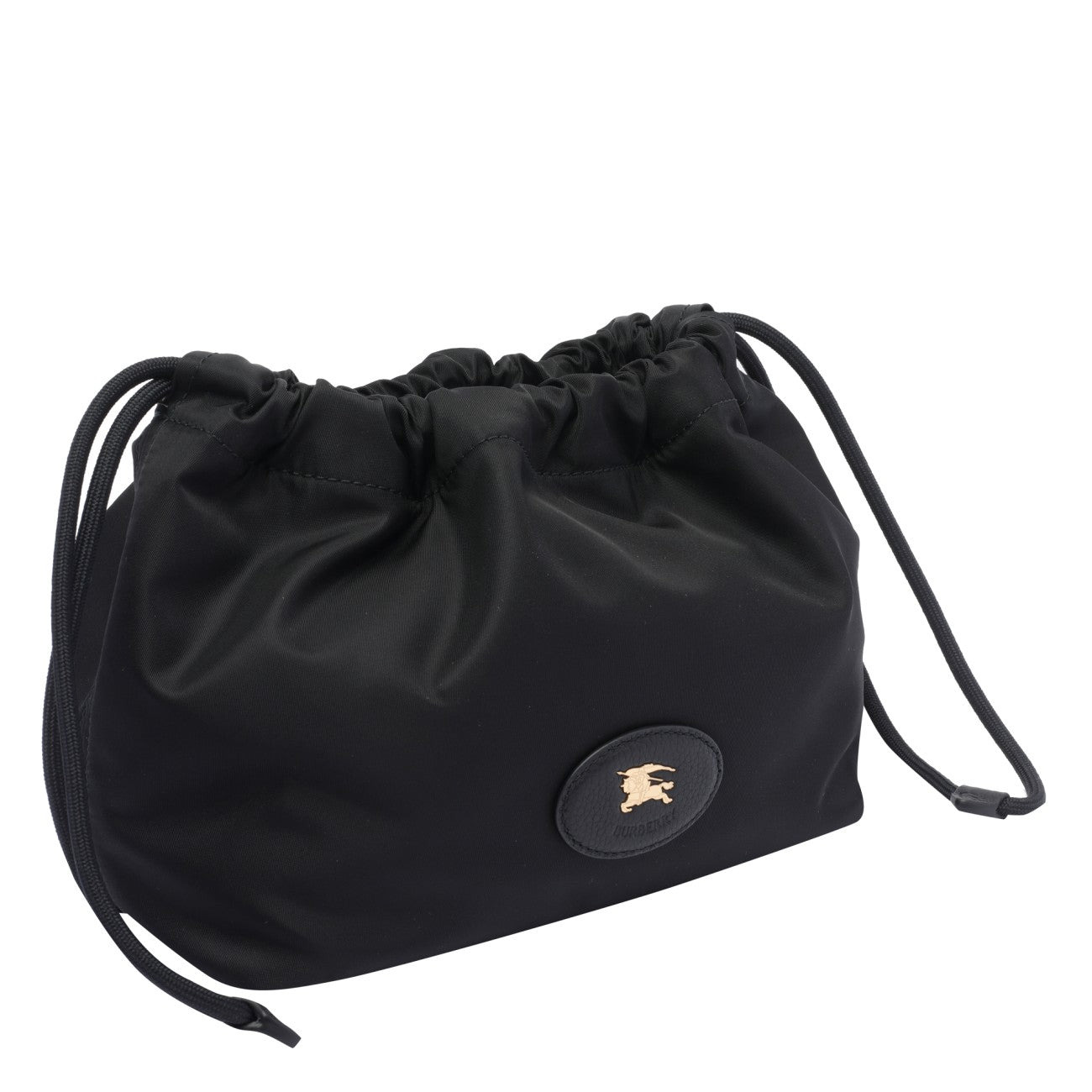 Burberry Women Horseshoe Reversible Pochette With Coulisse - 2