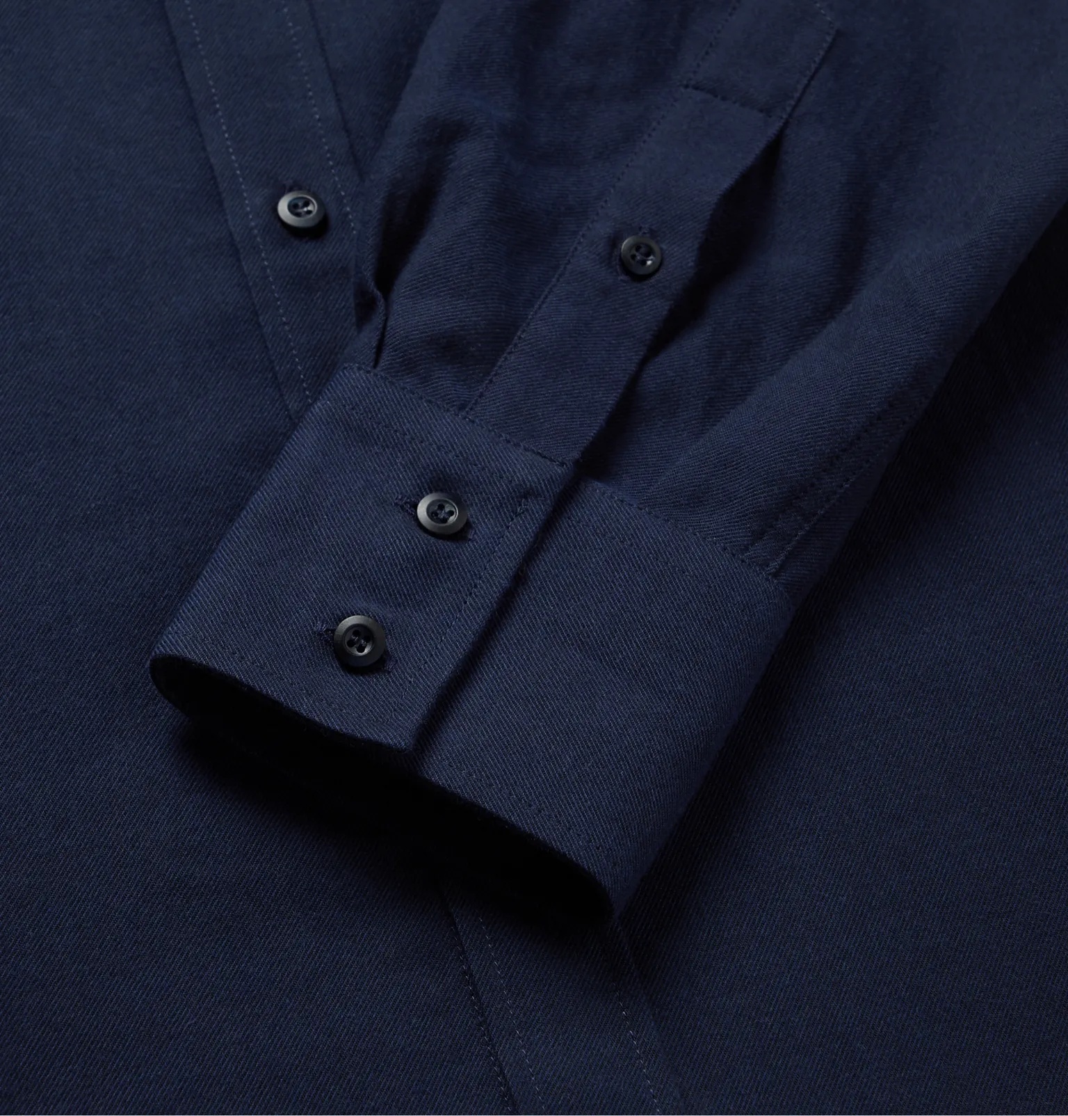 Button-Down Collar Cotton-Twill Shirt - 3