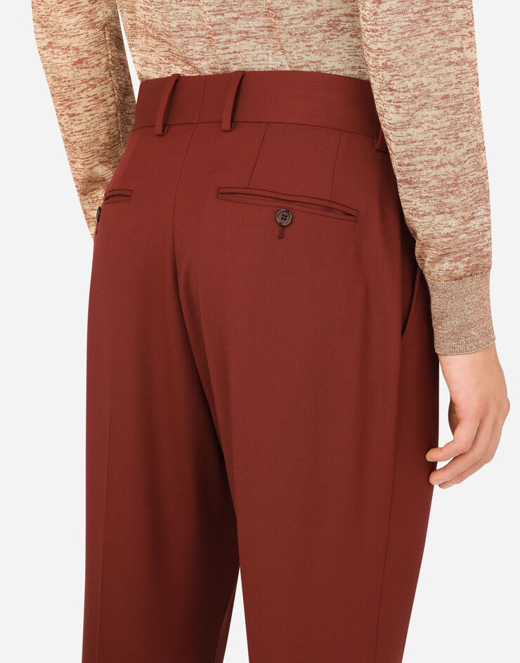 Stretch wool pants - 5