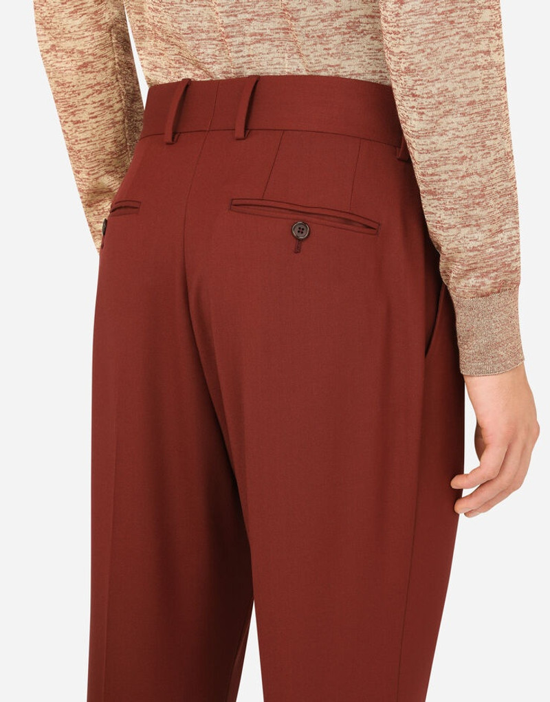Stretch wool pants 5
