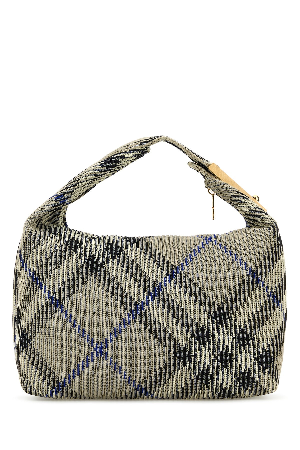 Embroidered nylon medium Peg handbag - 3