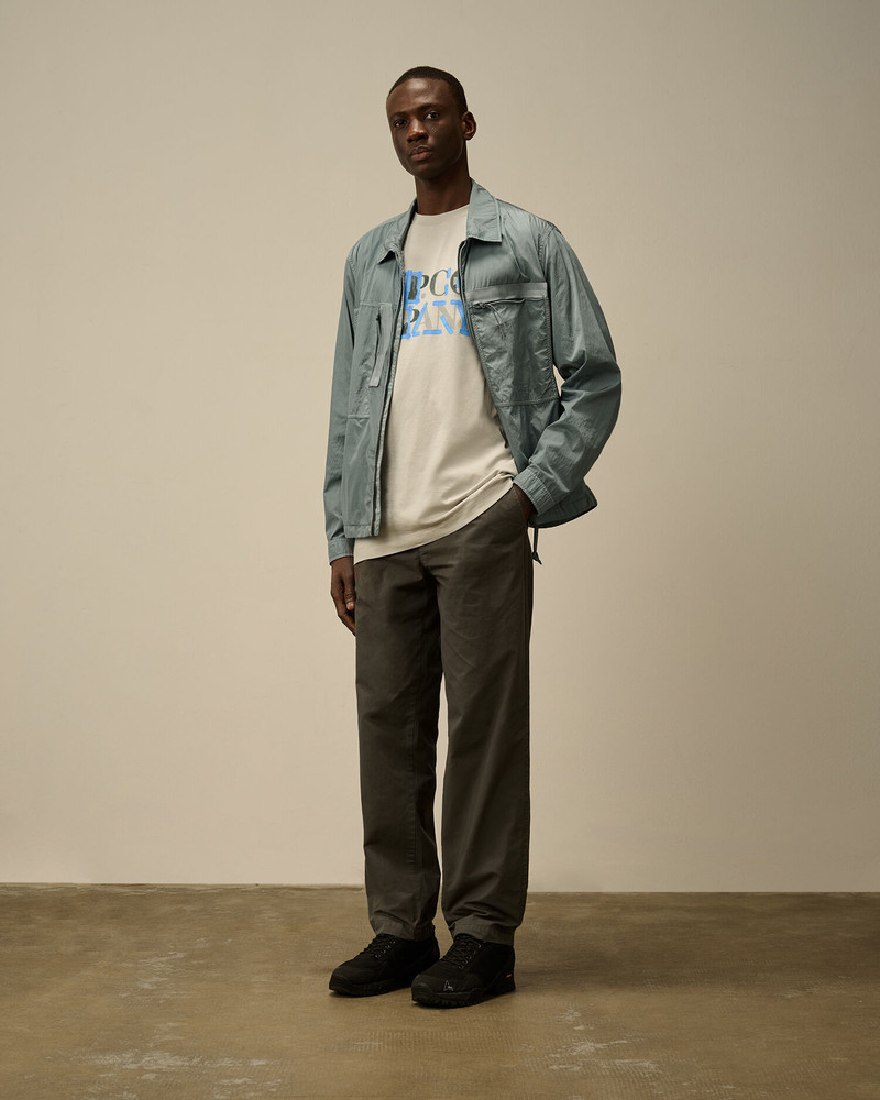 C.P. Company 30/1 Jersey Blurred Logo T-Shirt outlook