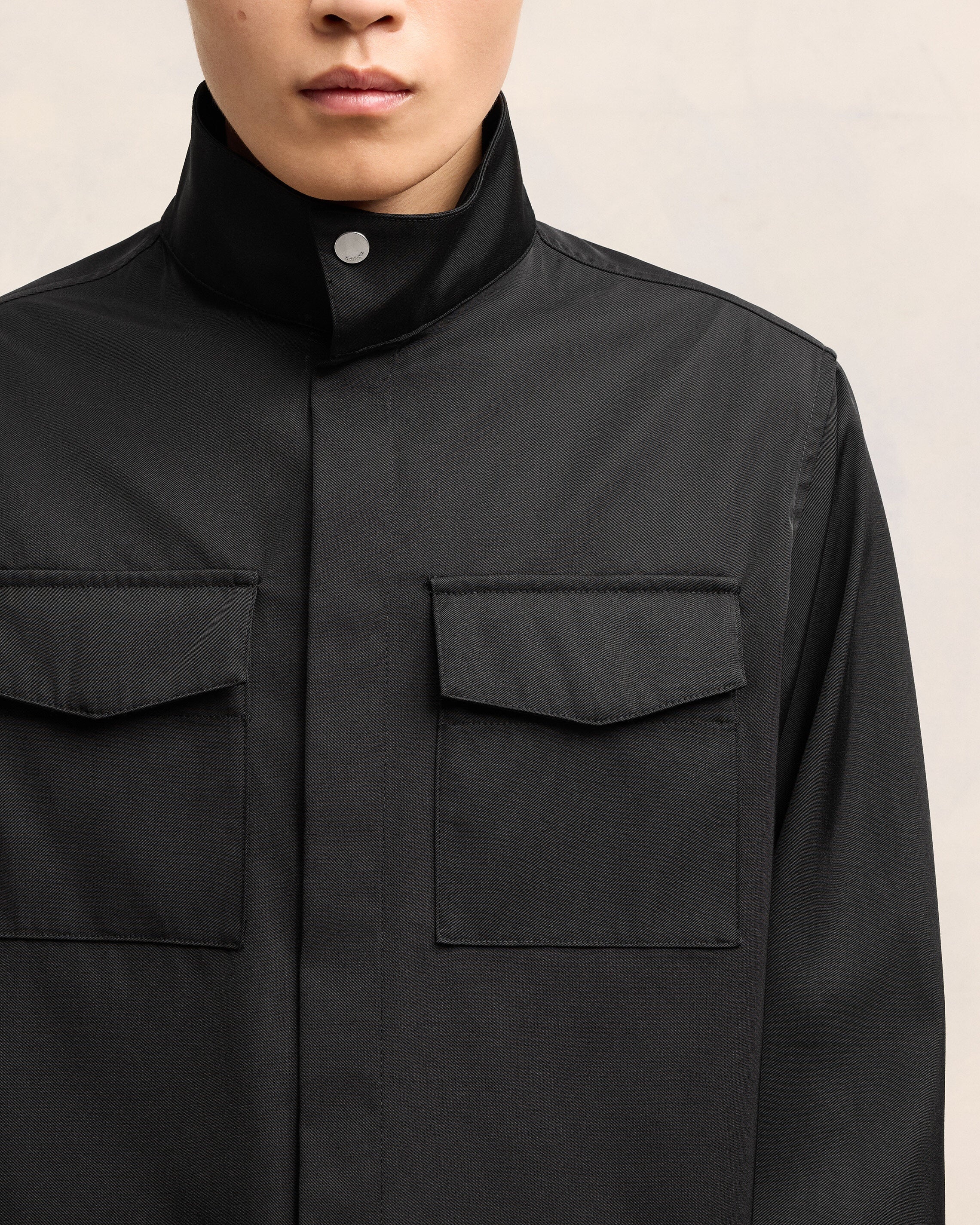 HIGH COLLAR SHIRT - 4