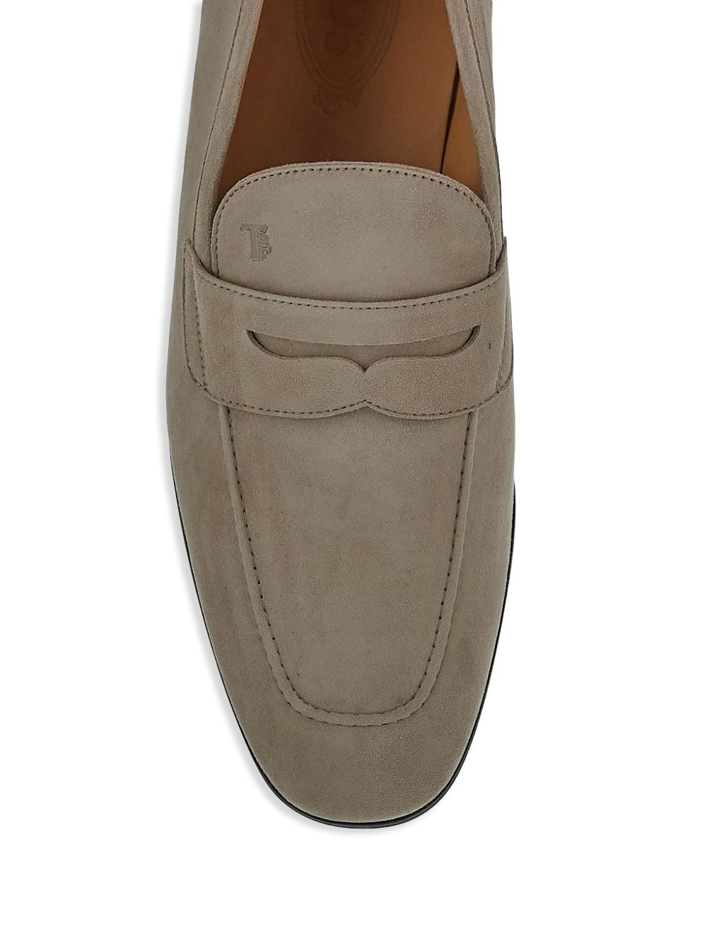 debossed-logo loafers - 4