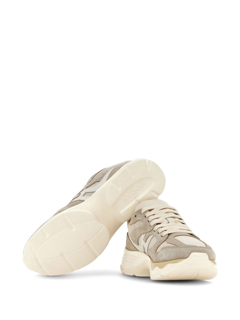 H665 panelled sneakers - 5