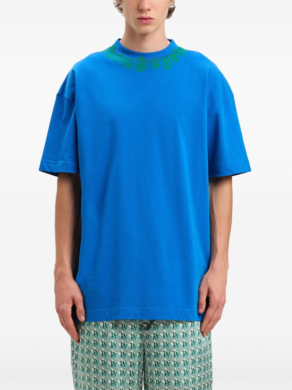 neck-logo T-shirt - 3