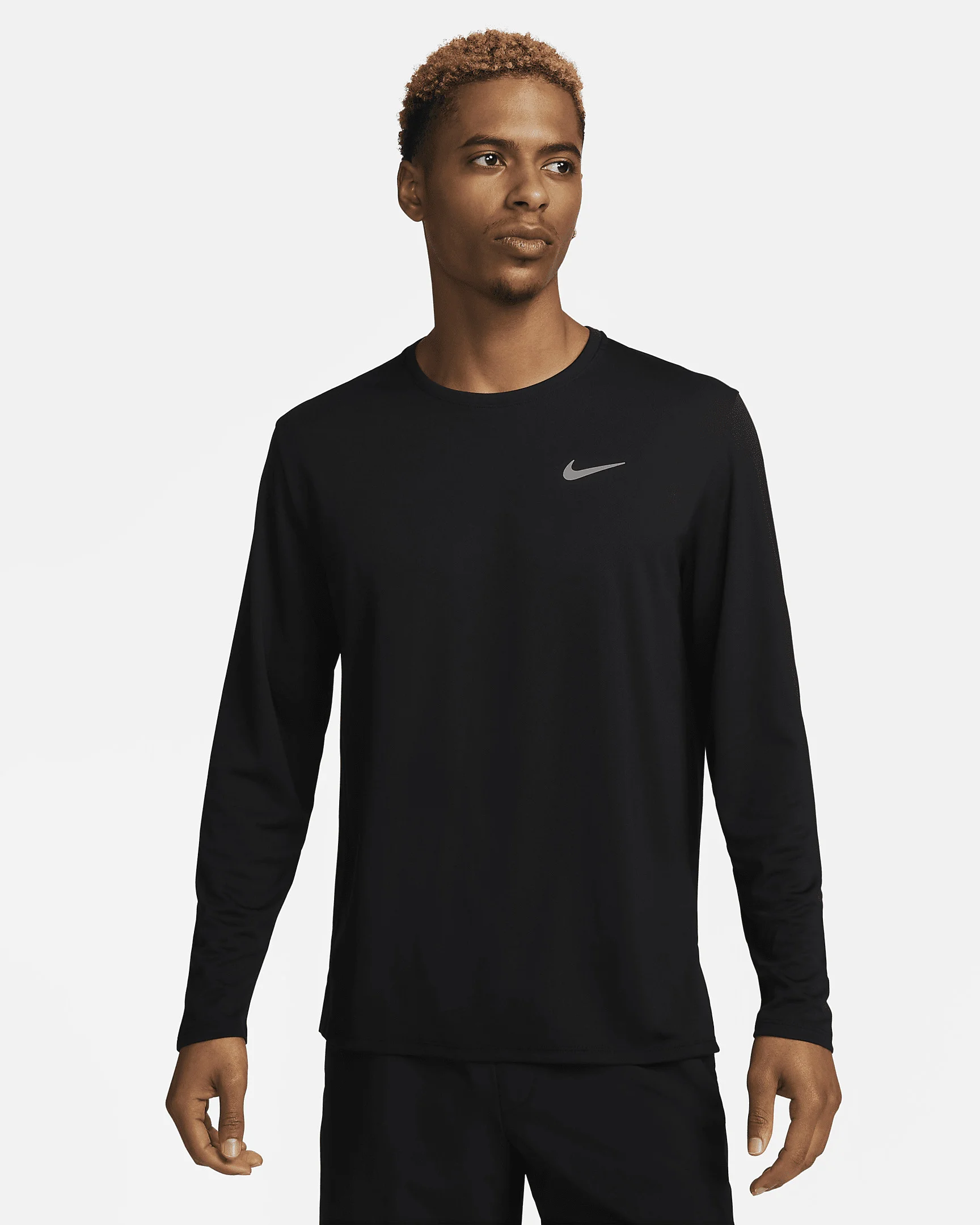 Nike Miler Men's Dri-FIT UV Long-Sleeve Running Top - 1