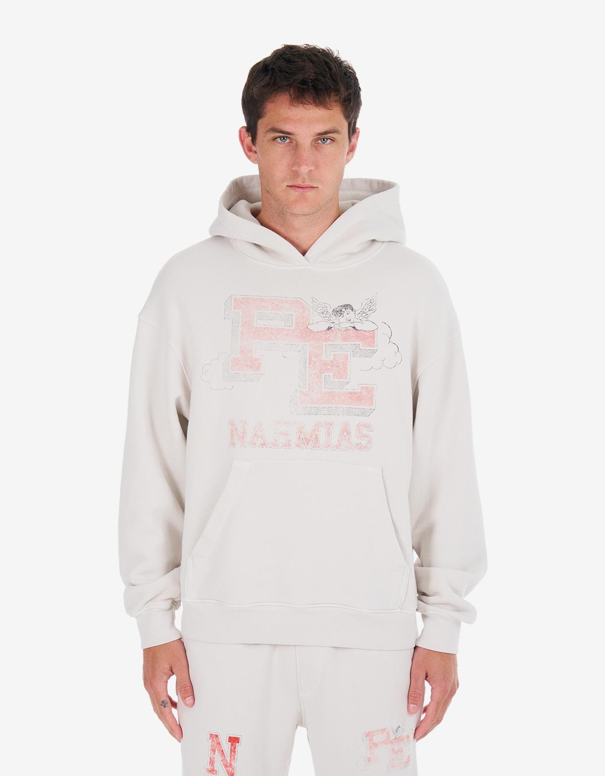 Nahmias White P.E. Cherub Hoodie - 1
