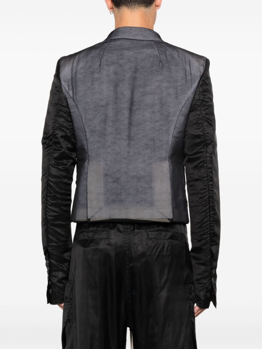 silk panelled jacket - 4
