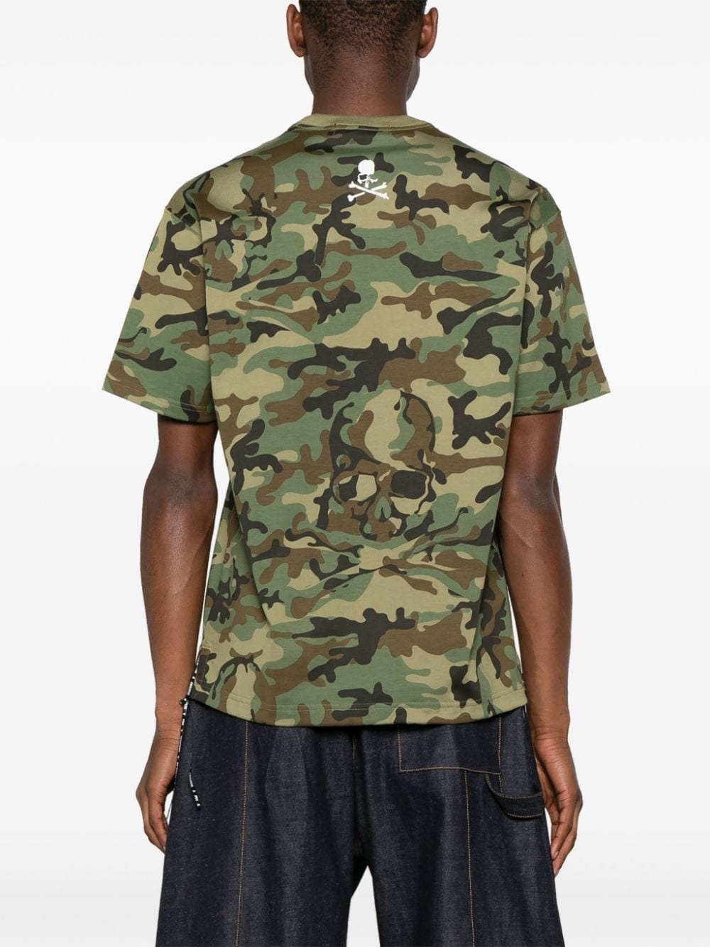 camouflage-pattern cotton T-shirt - 4