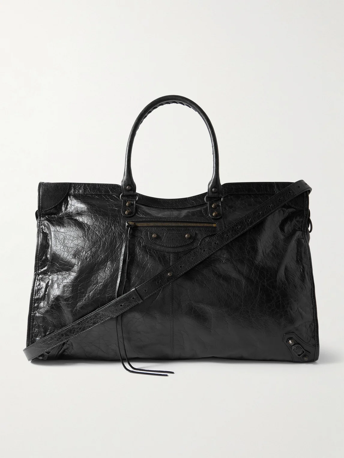 Le City Travel Arena Textured-Leather Tote Bag - 1