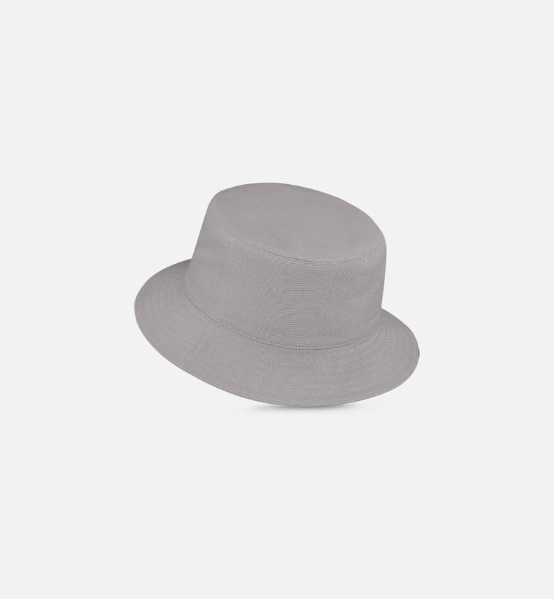 Bucket Hat with Christian Dior Tag Signature 4