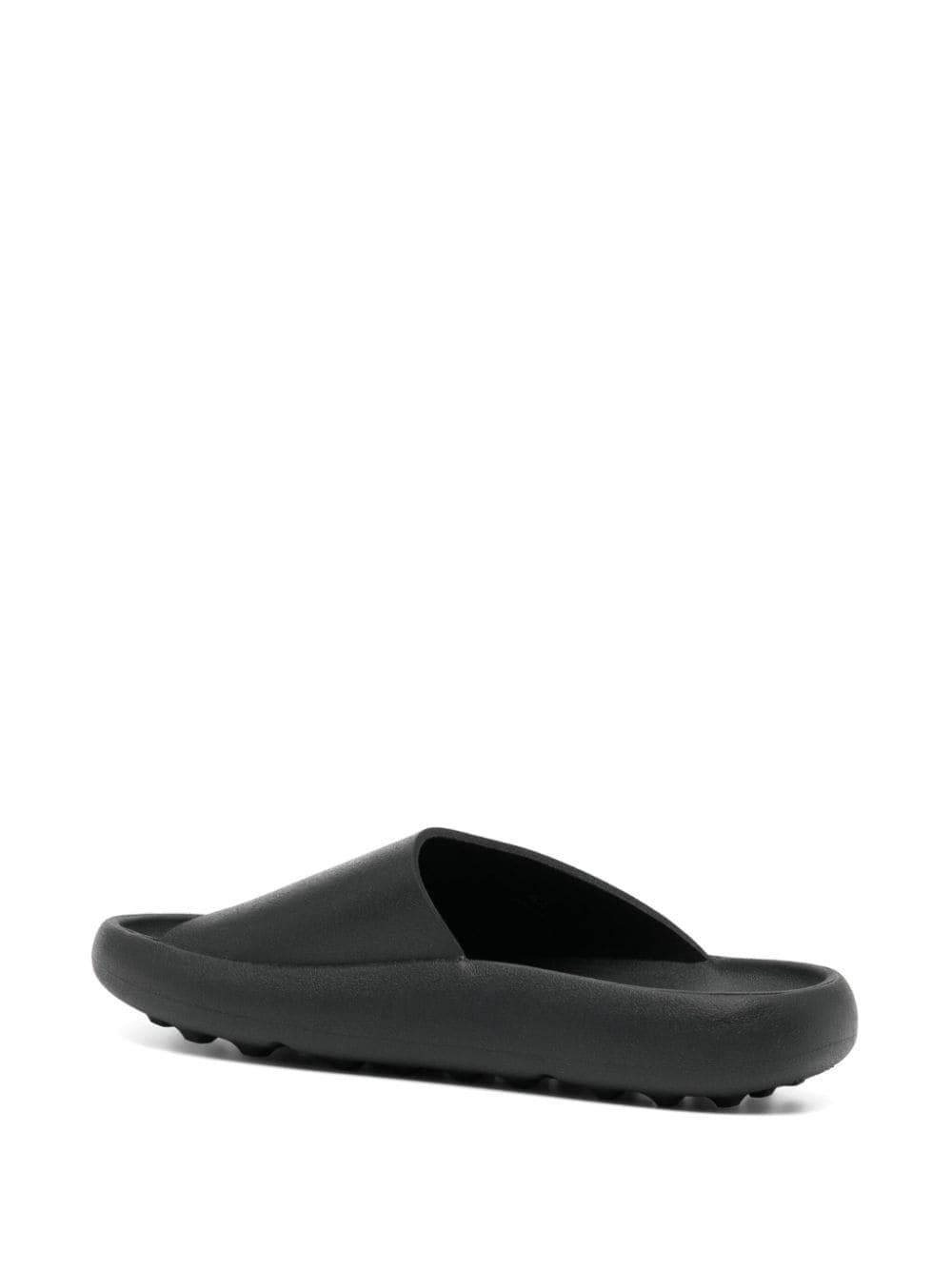 logo-print ridged-sole slides - 6